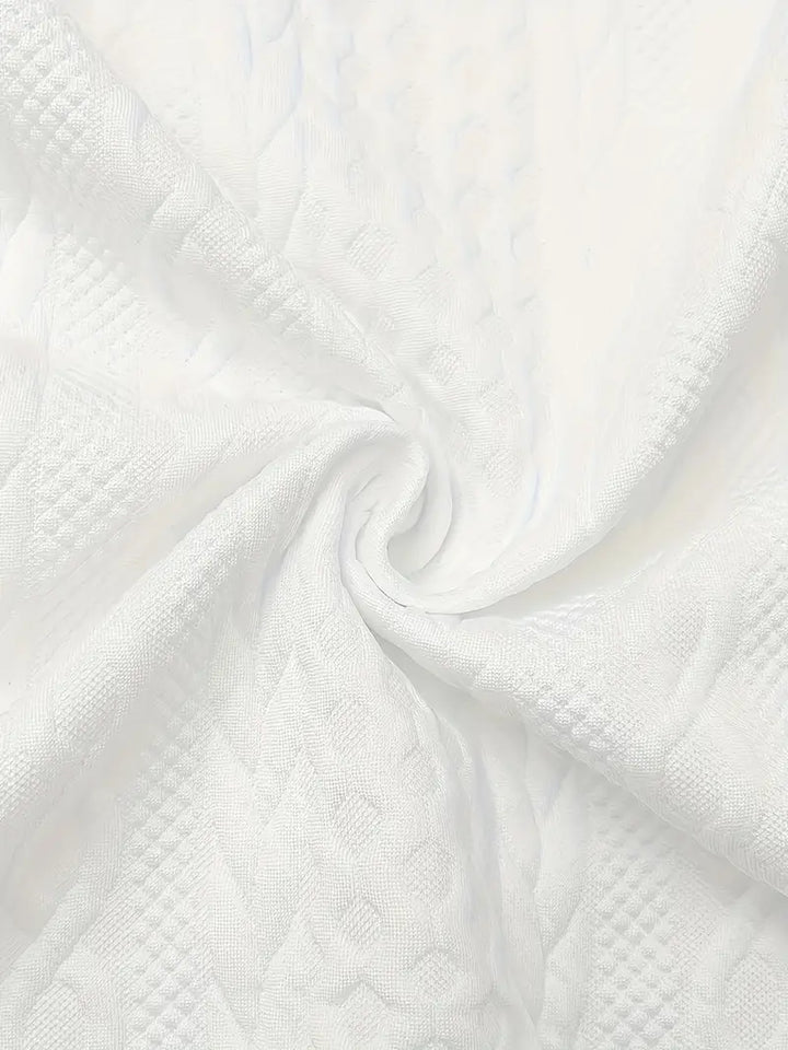 Elvarine™ | Textured Zip-Up Bomber Jacket