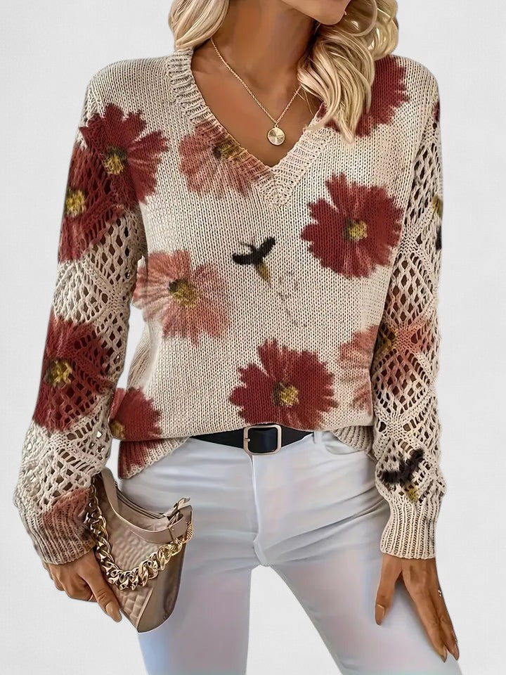 Aurélie | Women’s Floral Sweater