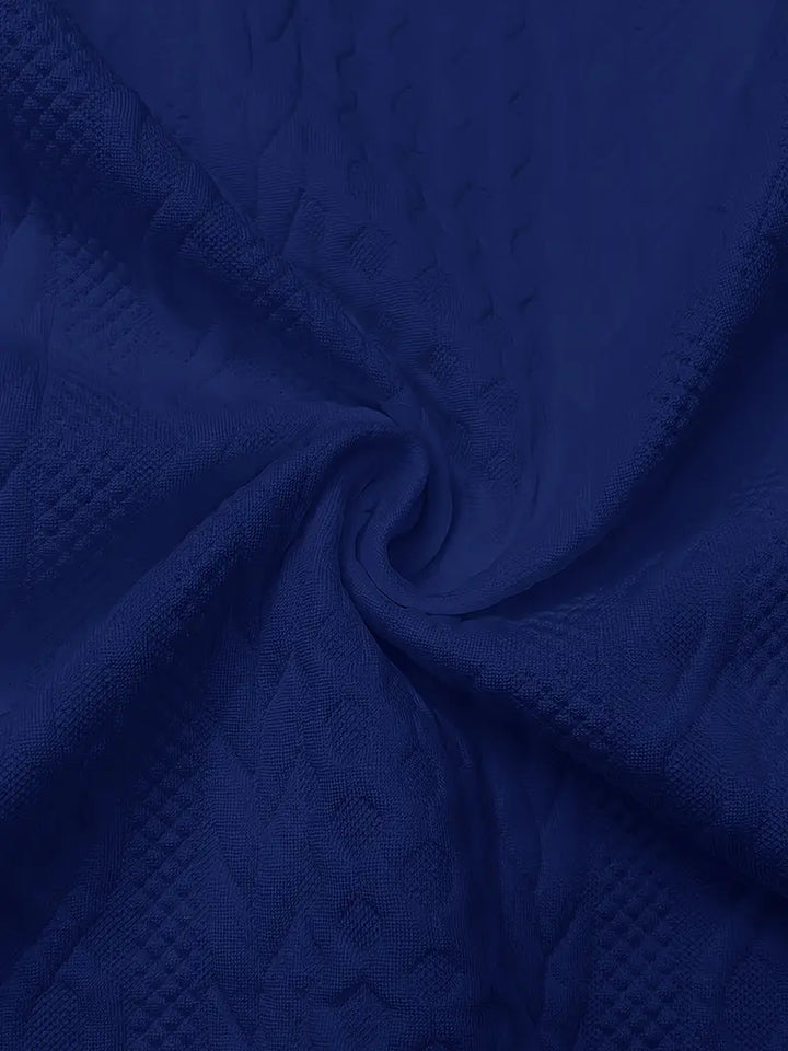 Elvarine™ | Textured Zip-Up Bomber Jacket