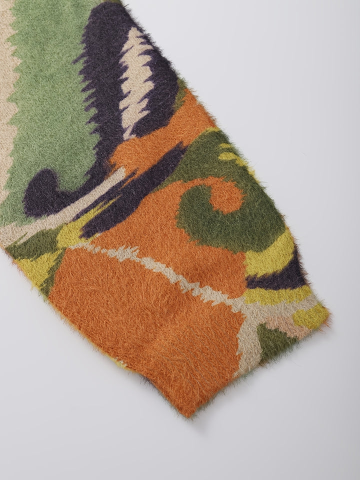 Bohemian Sweater Heart Pattern