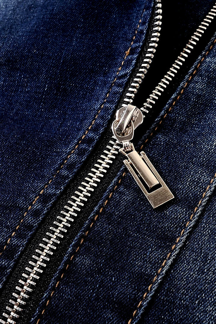 Freya Denim Zip Jacket