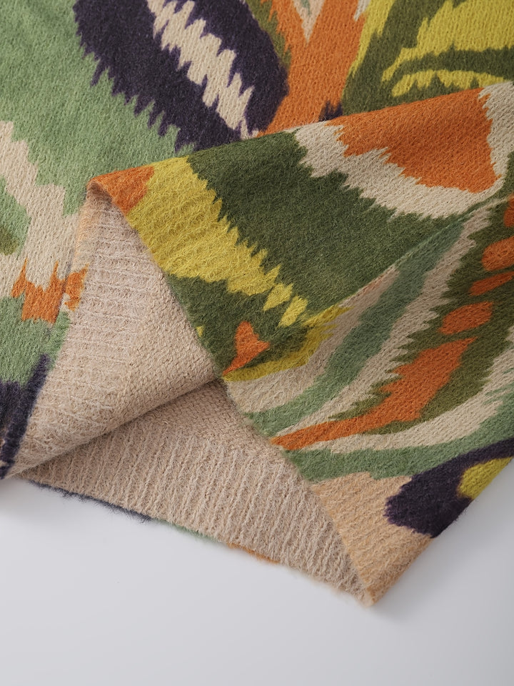 Bohemian Sweater Heart Pattern