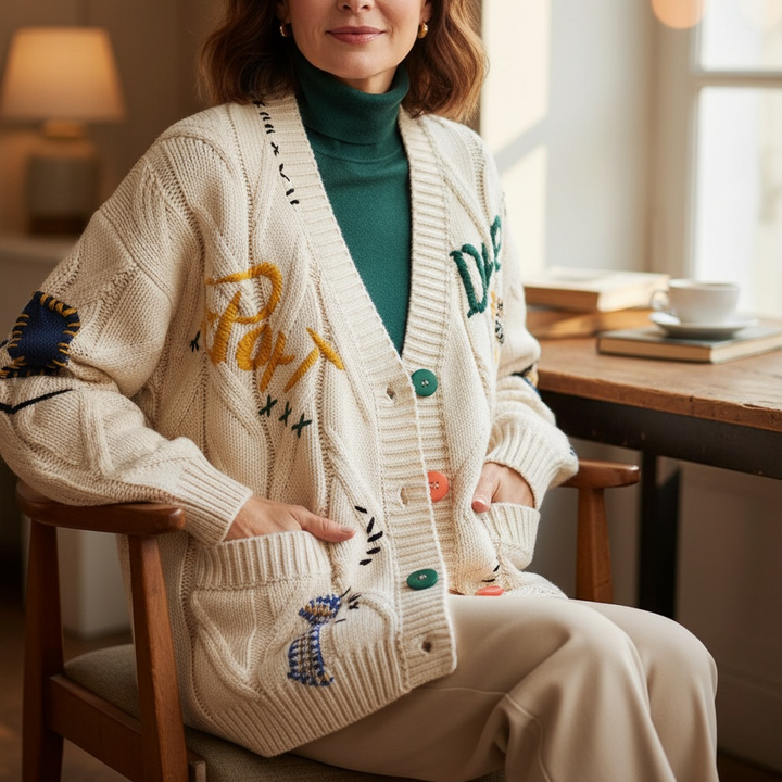 Gabriella - Women's Knitted Cardigan