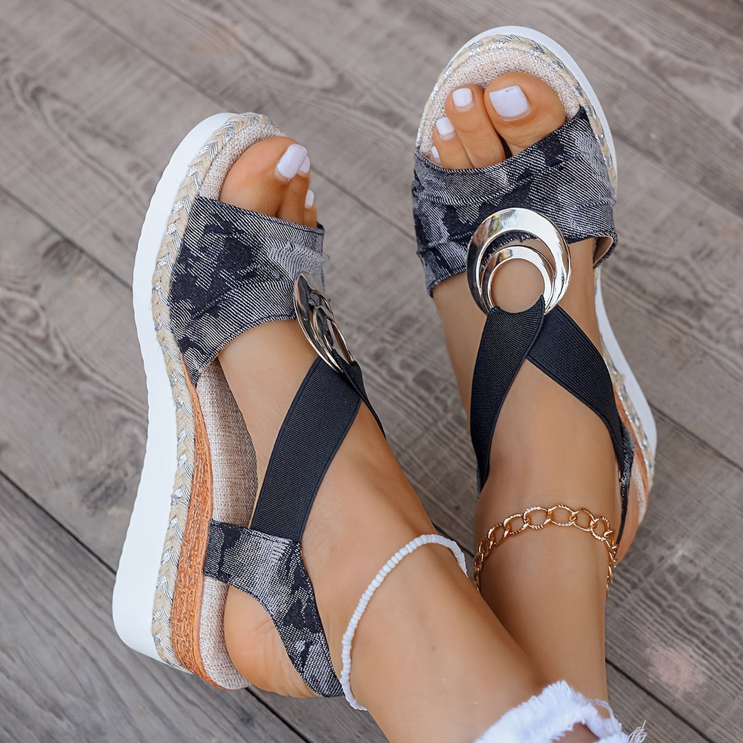 Comfortable Ergonomic Wedge Heel Sandals