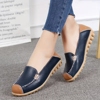 Round Toe Casual Loafers