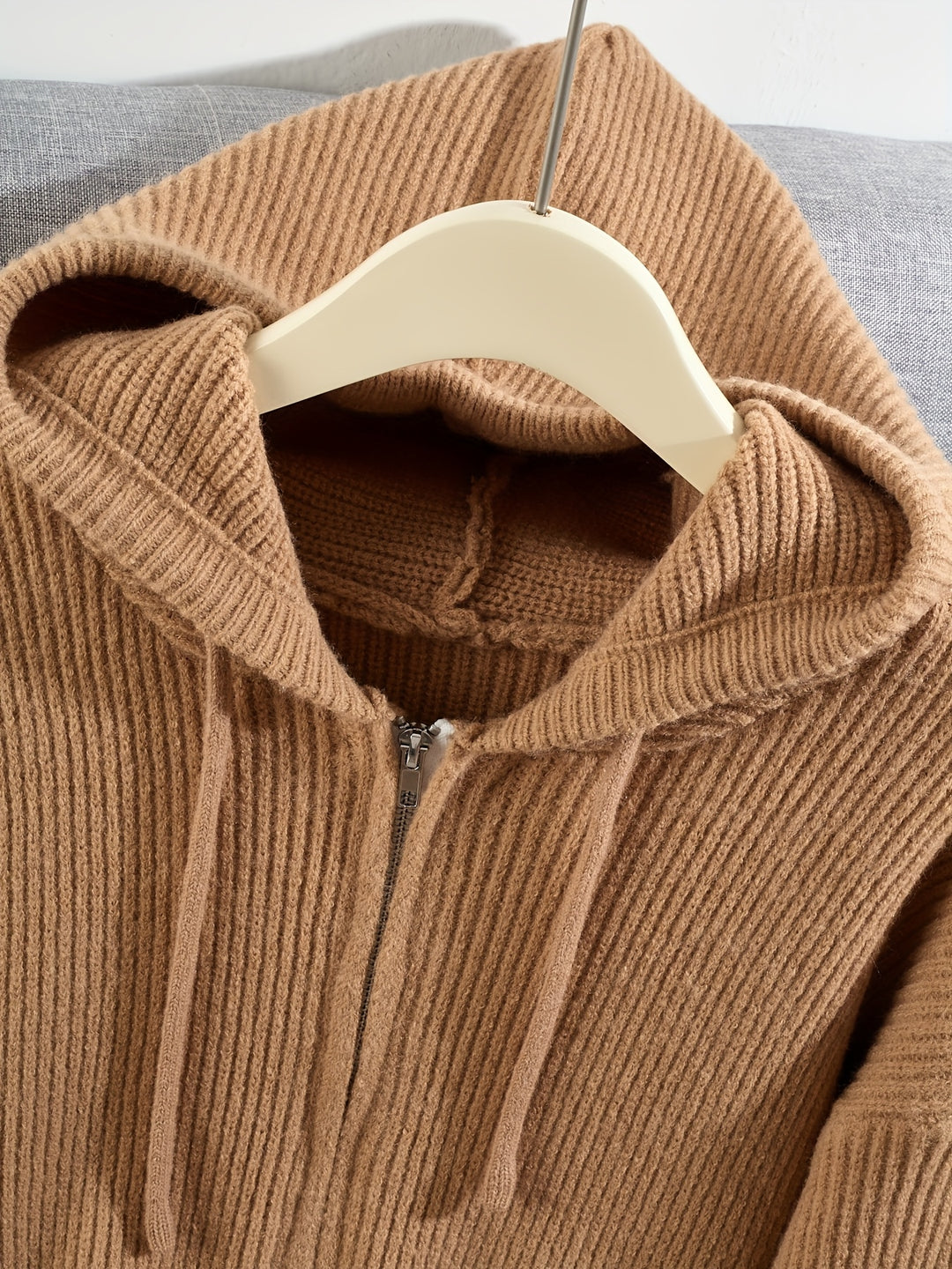 Women's Thick Winter Hooded Zip-Up Cardigan Coat