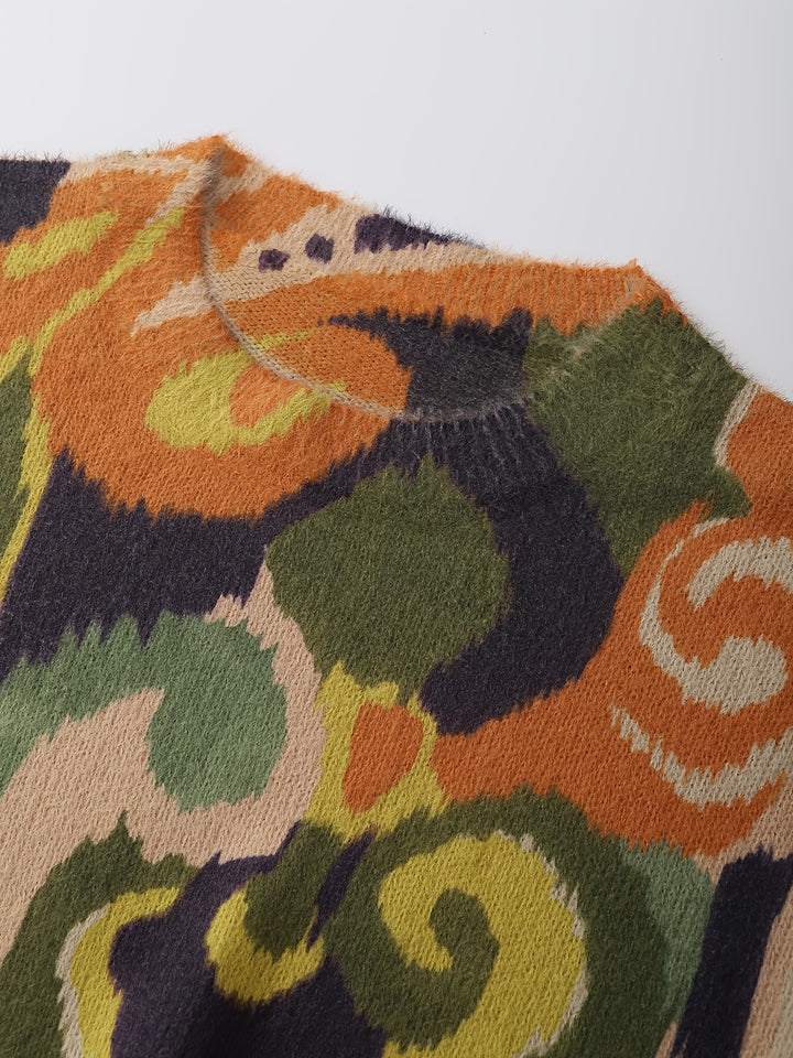 Bohemian Sweater Heart Pattern