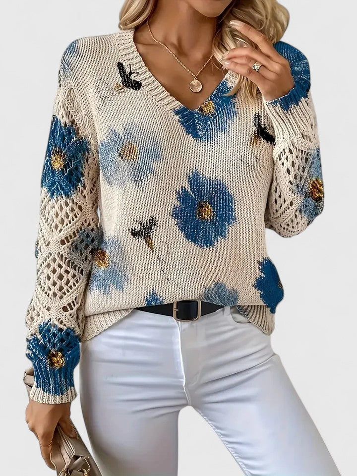 Aurélie | Women’s Floral Sweater