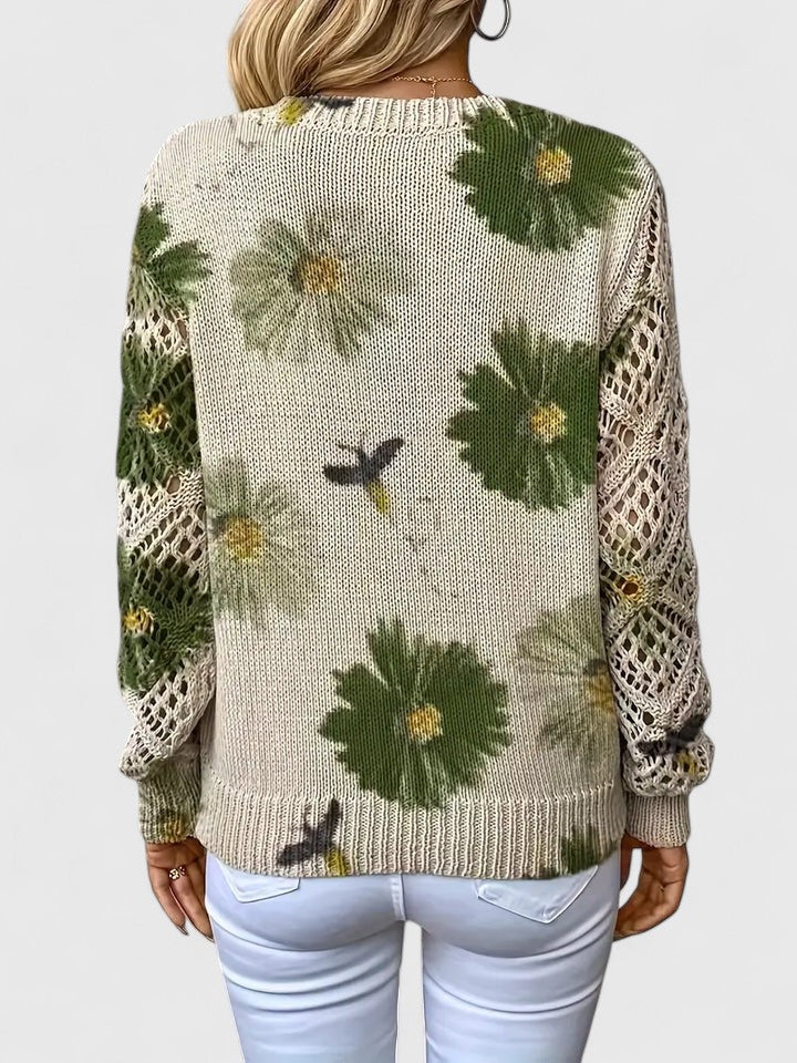 Aurélie | Women’s Floral Sweater