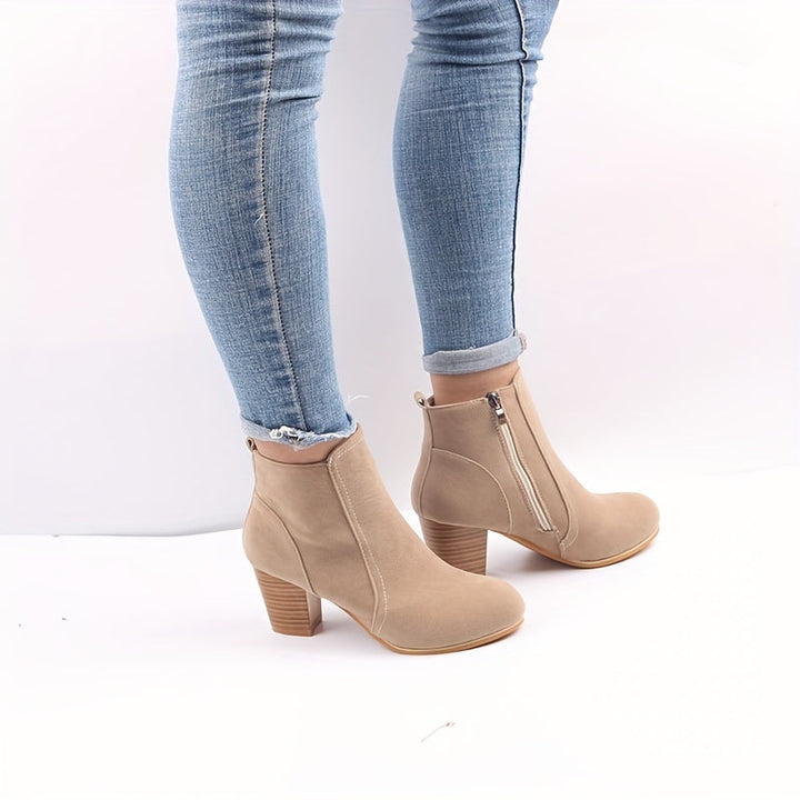 Maryline™ – Durable Ankle Boots with Stable Heels for All-Day Comfort