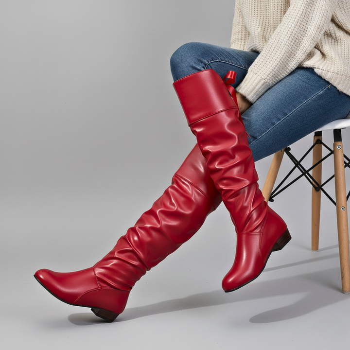 Vionne Leather Boots