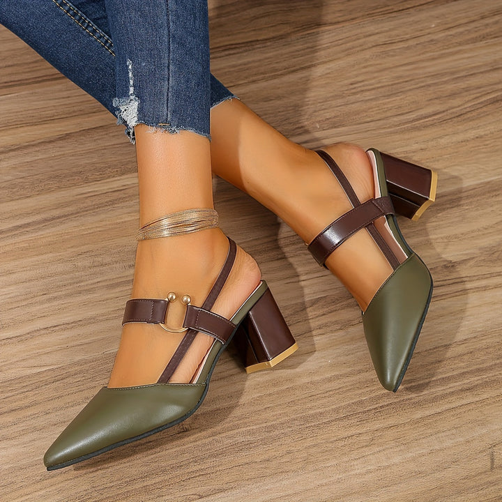 Claudette™ – Chic and Comfortable Strappy Heels