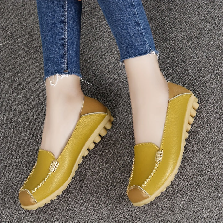 Round Toe Casual Loafers