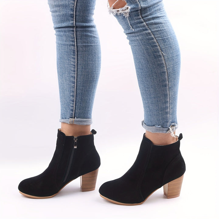 Maryline™ – Durable Ankle Boots with Stable Heels for All-Day Comfort