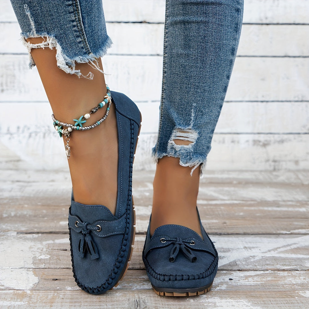 Nadine - Timeless Tassel Detail Loafers