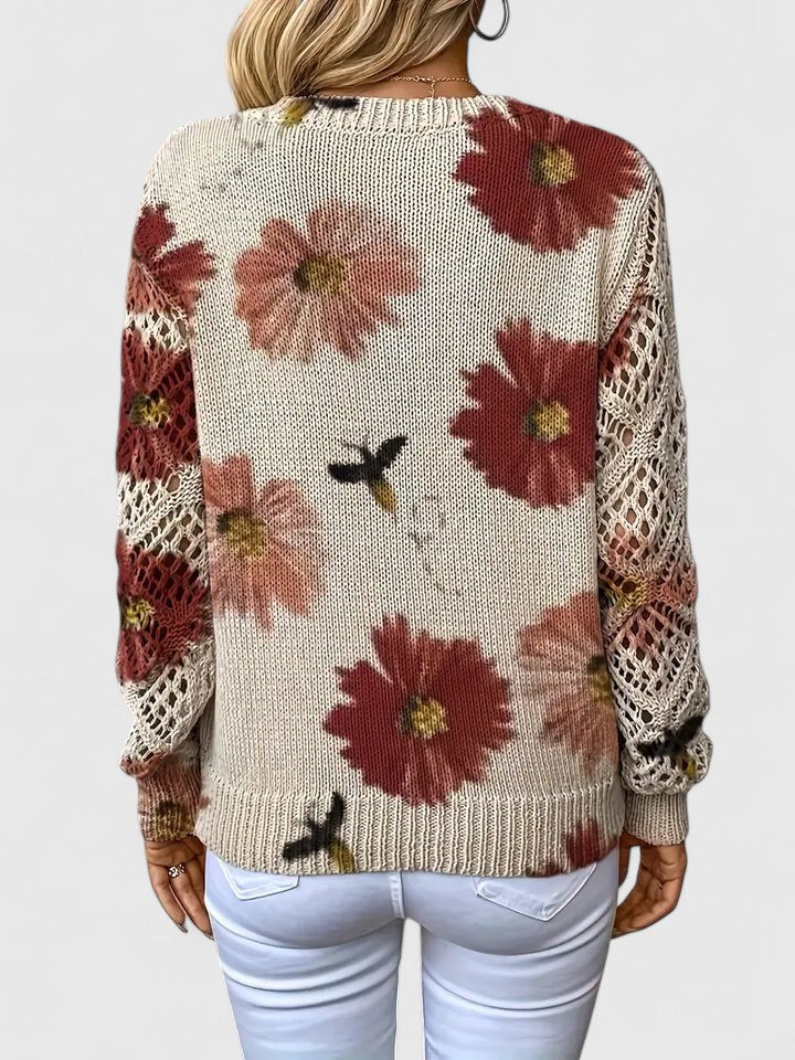 Aurélie | Women’s Floral Sweater