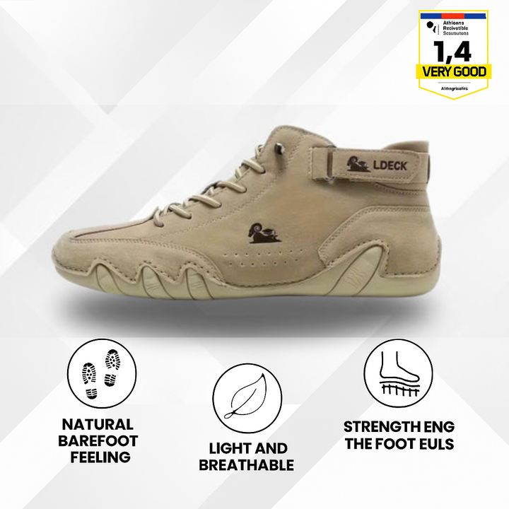 Alpaca - Ergonomic, Waterproof & Pain-Relieving Leather Barefoot shoe