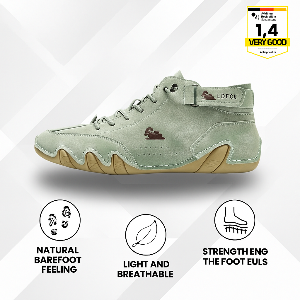 Alpaca - Ergonomic, Waterproof & Pain-Relieving Leather Barefoot shoe