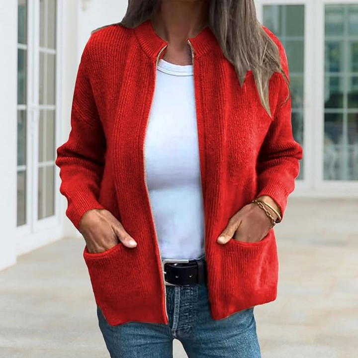 Ella - COTTON KNITTED CARDIGAN