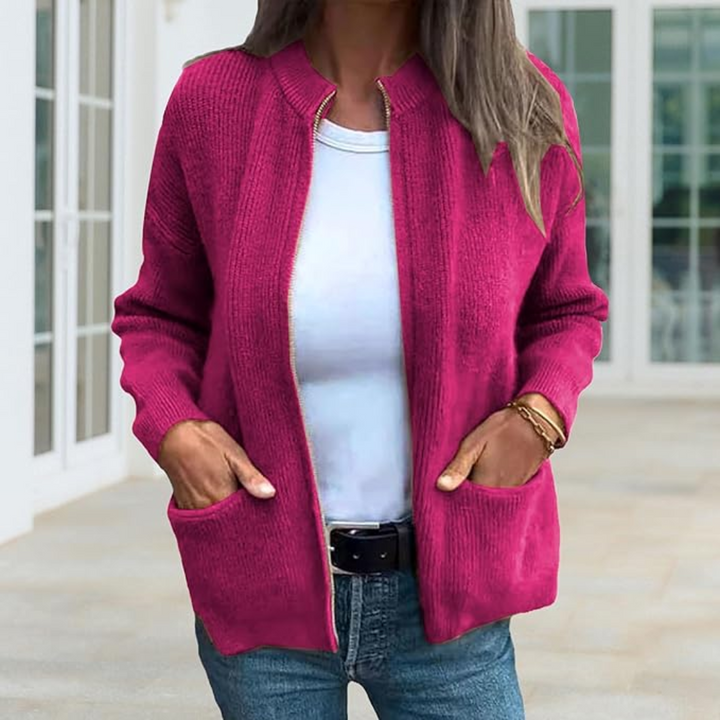Ella - COTTON KNITTED CARDIGAN