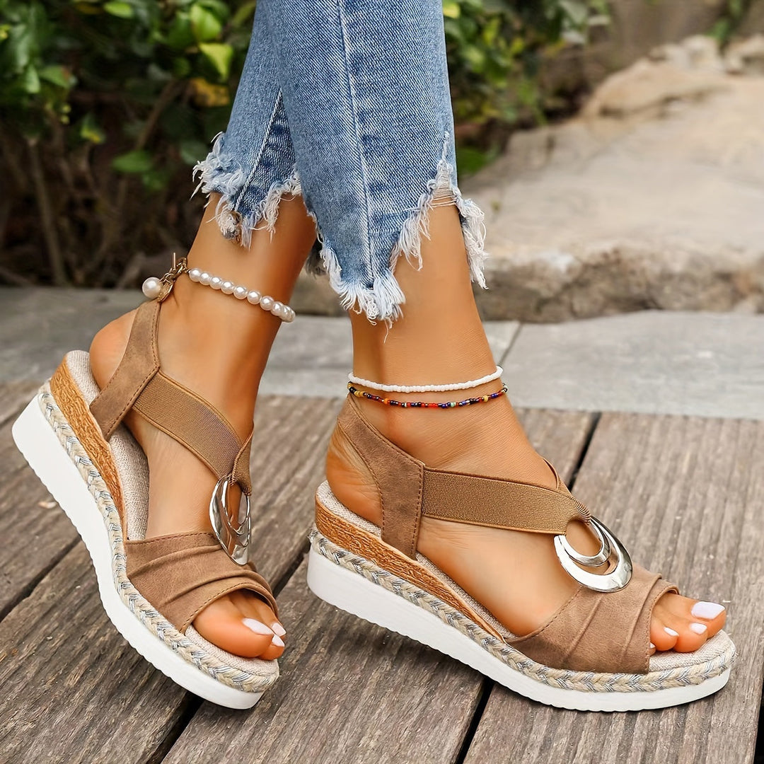 Comfortable Ergonomic Wedge Heel Sandals