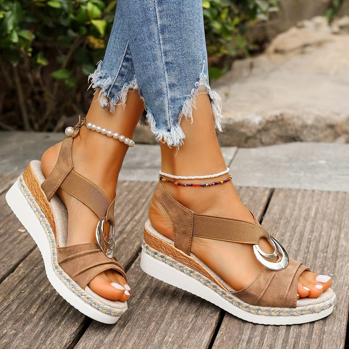 Comfortable Ergonomic Wedge Heel Sandals