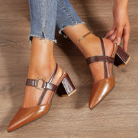 Claudette™ – Chic and Comfortable Strappy Heels