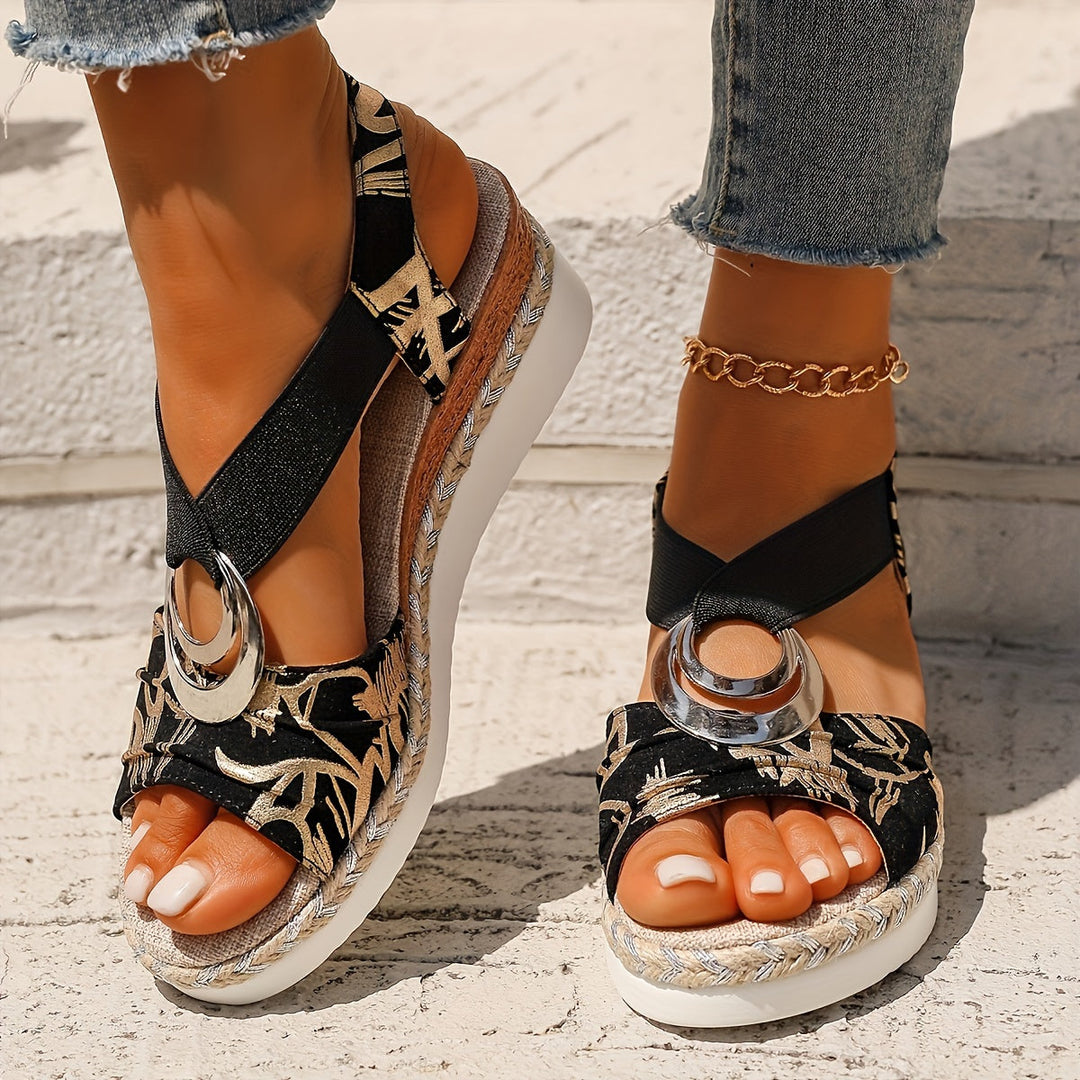 Comfortable Ergonomic Wedge Heel Sandals