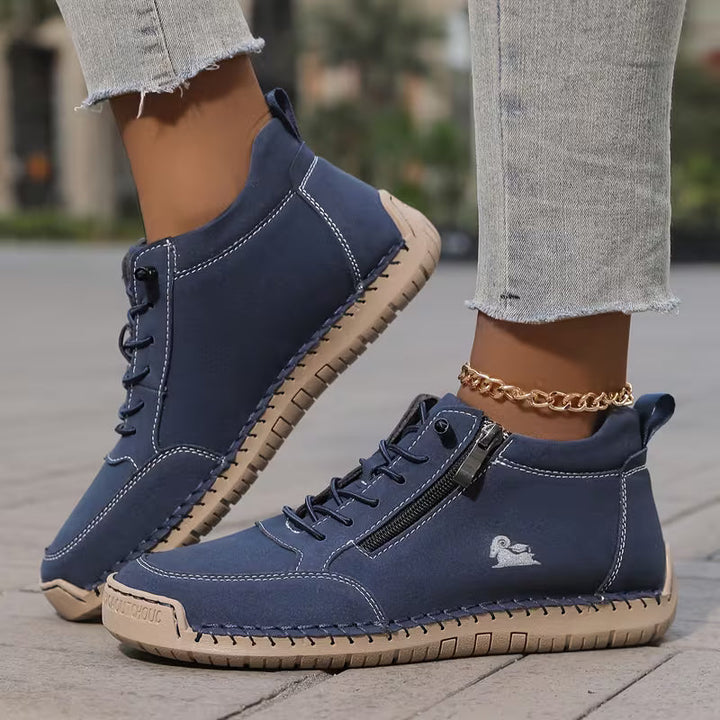 Mila – Cozy Orthopedic Sneakers with Zipper Closure