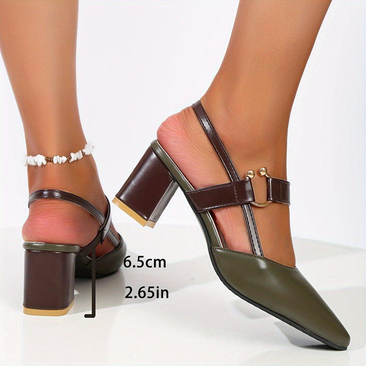 Claudette™ – Chic and Comfortable Strappy Heels