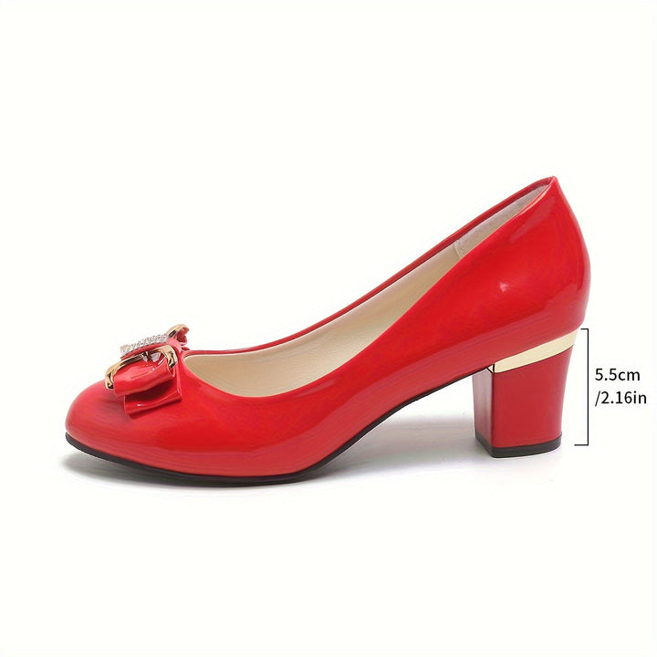 Carol™ – Stylish Low Heel Pumps for the Elegant Woman