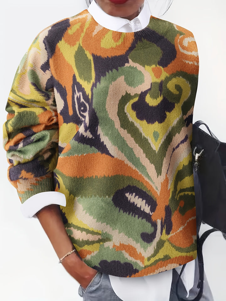 Bohemian Sweater Heart Pattern