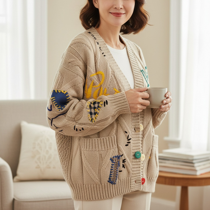 Gabriella - Women's Knitted Cardigan
