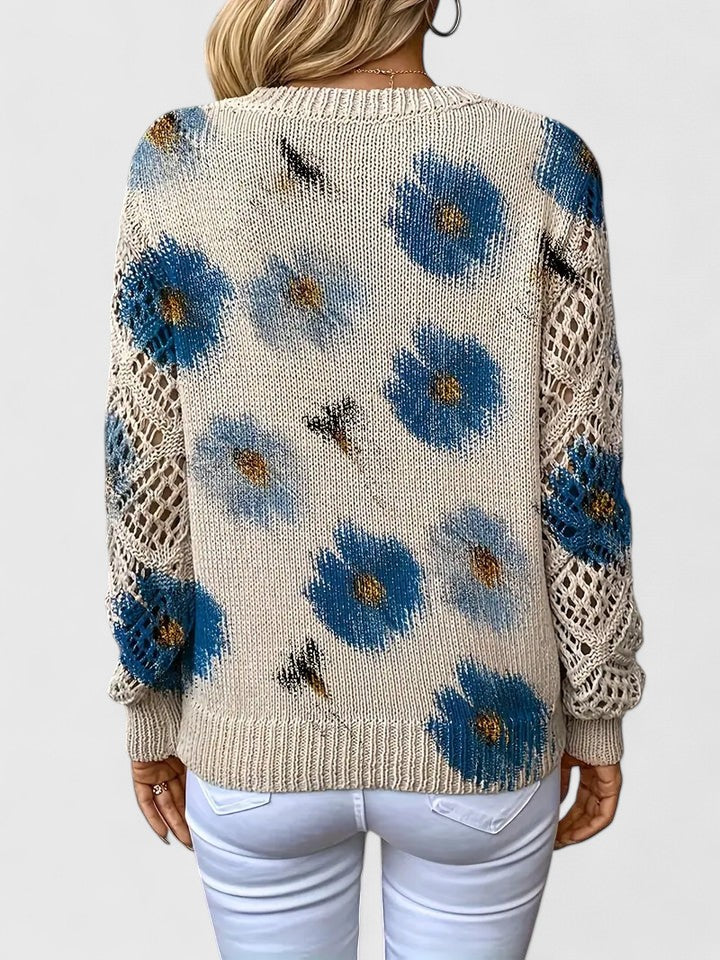 Aurélie | Women’s Floral Sweater