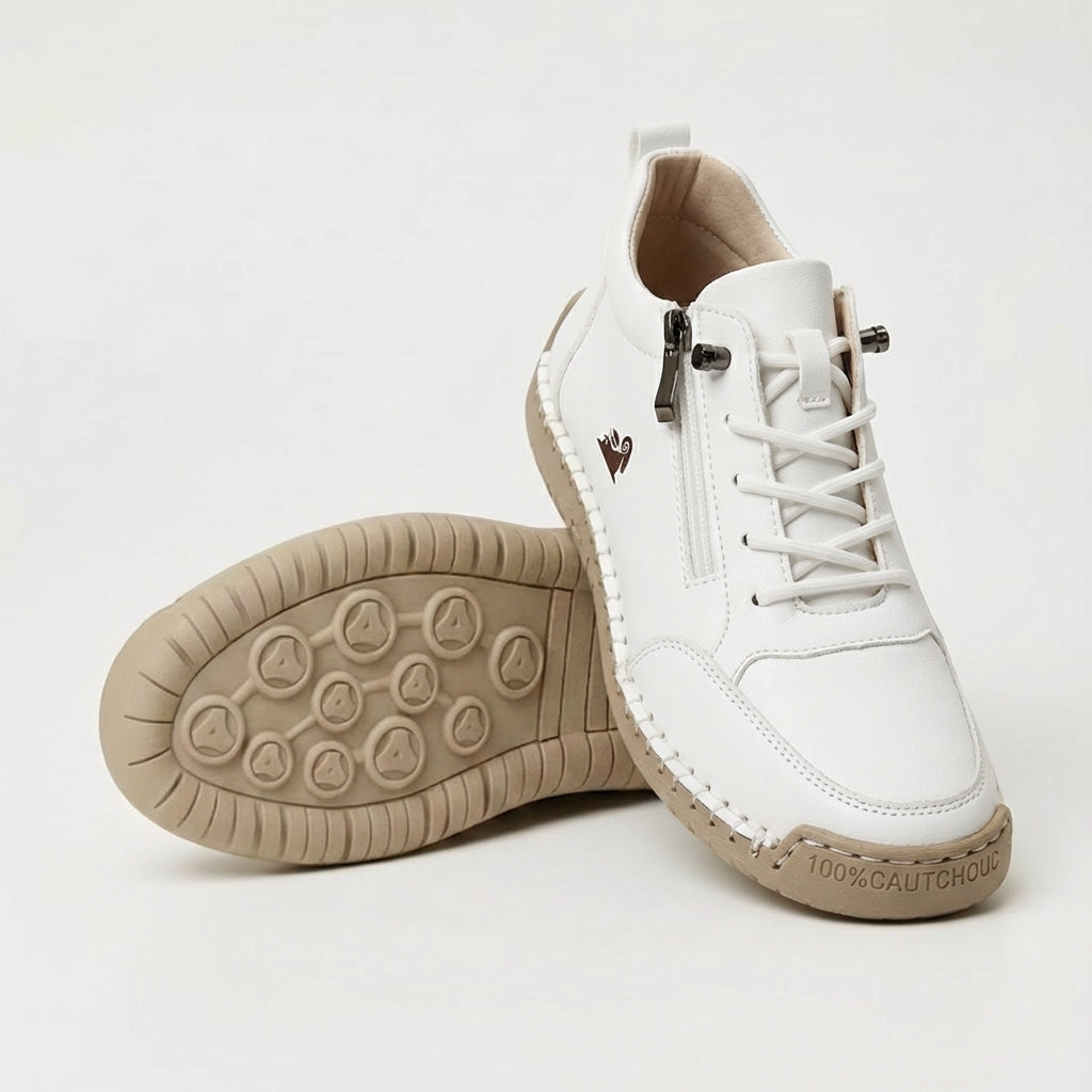 Mila – Cozy Orthopedic Sneakers with Zipper Closure