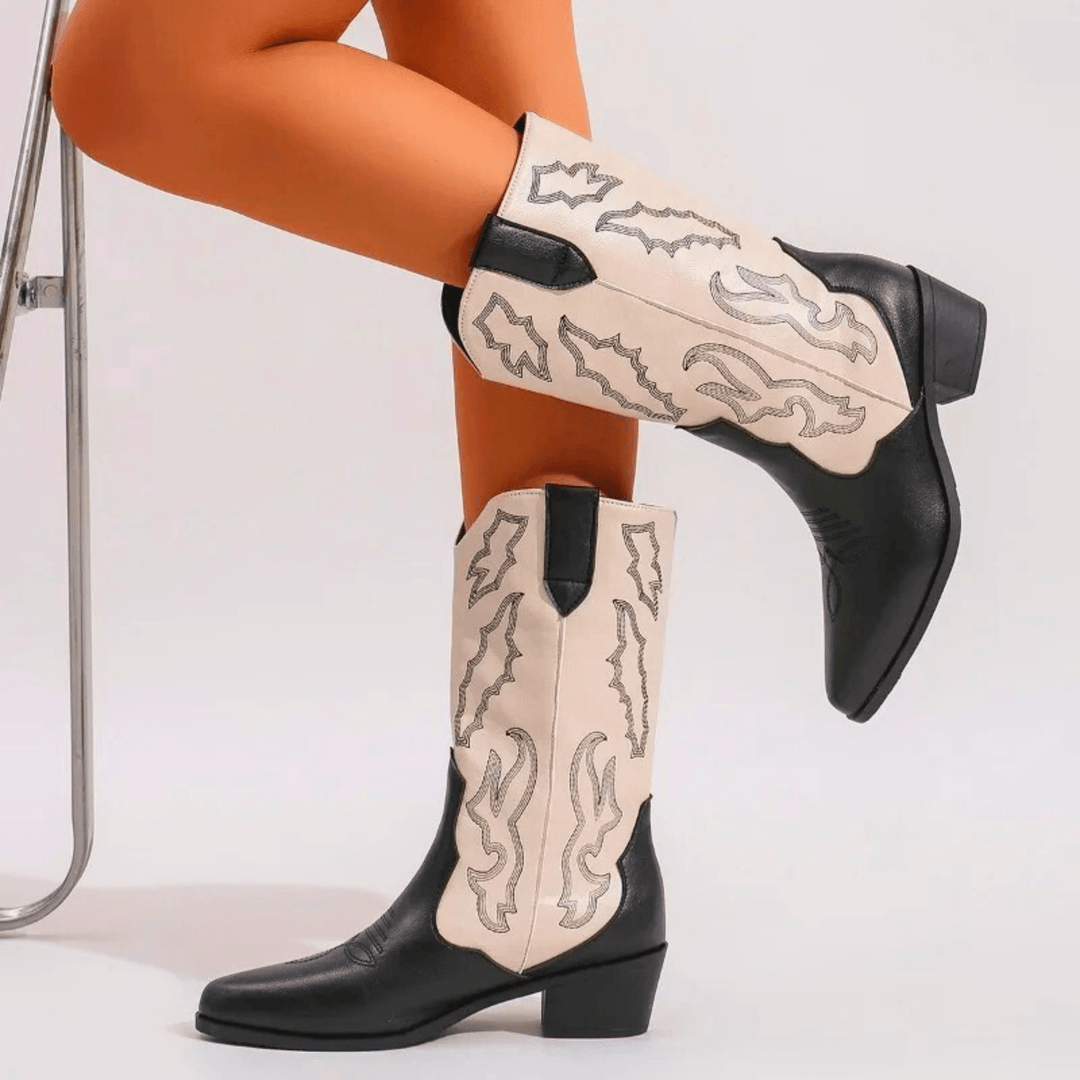 Liora Pointed Leather Boots