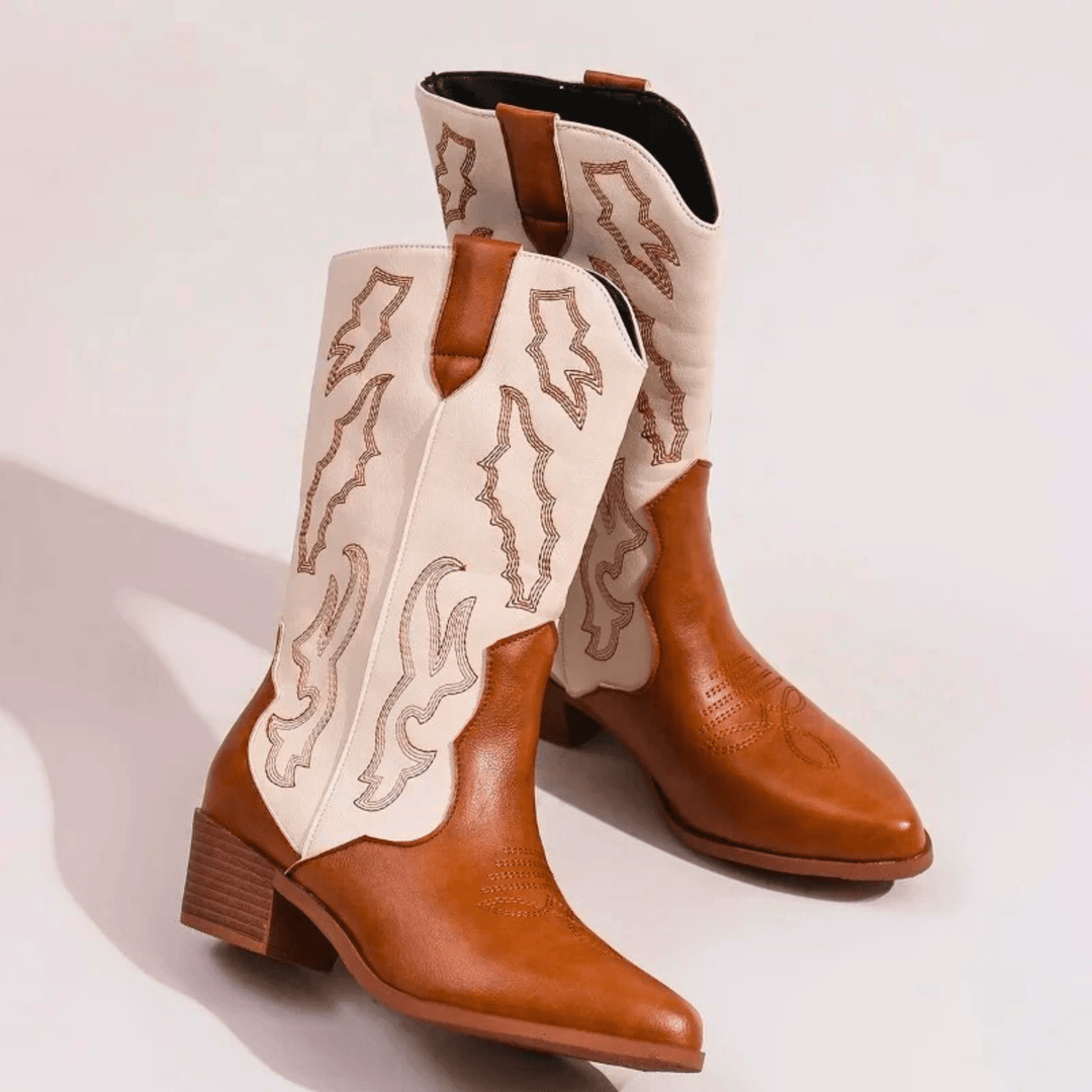 Liora Pointed Leather Boots