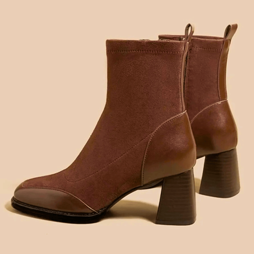 Maison Leather Ankle Boots