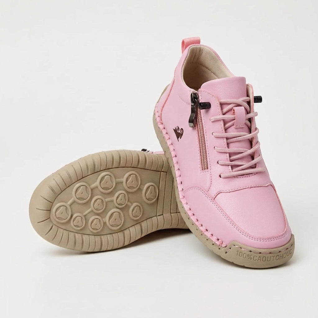 Mila – Cozy Orthopedic Sneakers with Zipper Closure