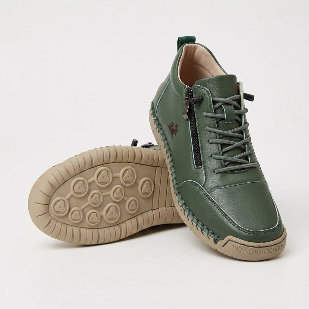 Mila – Cozy Orthopedic Sneakers with Zipper Closure