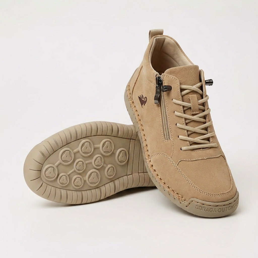 Mila – Cozy Orthopedic Sneakers with Zipper Closure