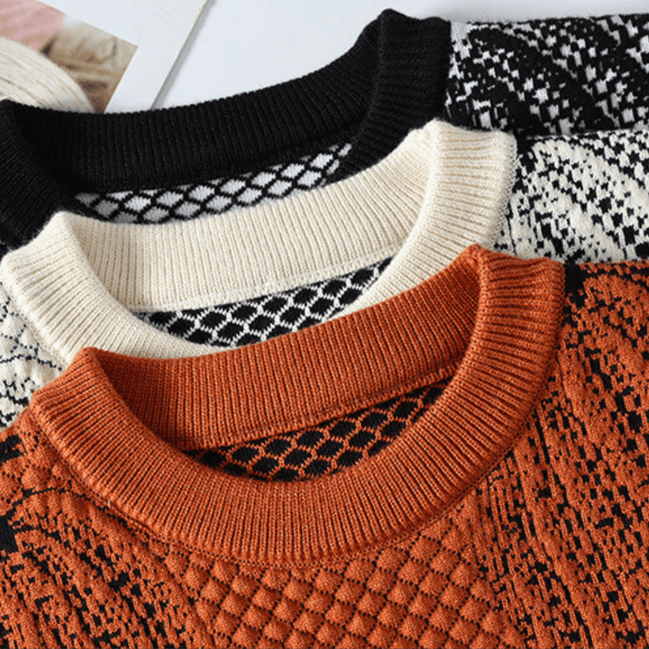 Pumpkin Knit Sweater